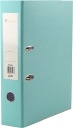 Kancelársky zakladač A4, 8 cm, páka, tyrkysová