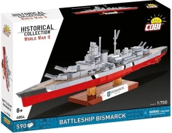 Bismarck Battleship Building Set 1:700 (590 pieces)