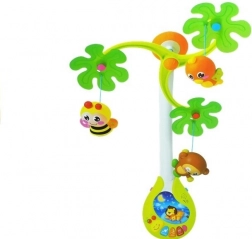 HOLA Musical Crib Mobile with Music Box and Rattles