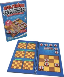 ThinkFun Solitaire Chess – Magnetic Travel Game