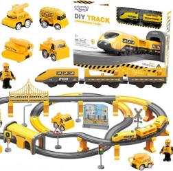 Woopie elektrische treinbaan – bouwteam, 92 delen