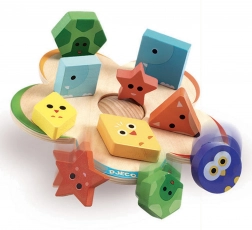 DJECO Balancing Game Shapes