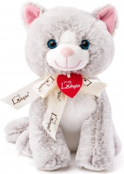 Cat Jacqueline light gray plush toy