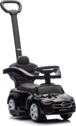 Kinderloopfiets met duwstang Mercedes 3-in-1 zwart