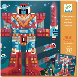 DJECO Colorful Space Mosaic Battle