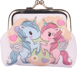 Porte-monnaie pour enfants avec licorne 10x9 cm