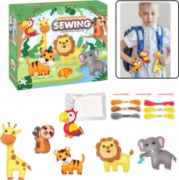 Creative Jungle Animal Sewing Kit