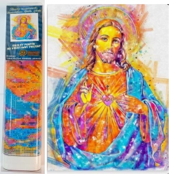 Diamond Painting Radiant Jesus 30x40 cm