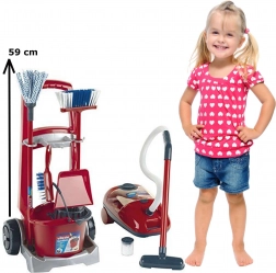 children’s cleaning trolley with vacuum cleaner Vileda Junior by Klein