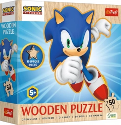 Wooden Puzzle 50 Pieces SONIC
