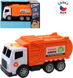 Autocompattatore a batteria con luce e suono