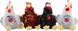 Plush Toy Chicken with Rooster Sound 22 cm