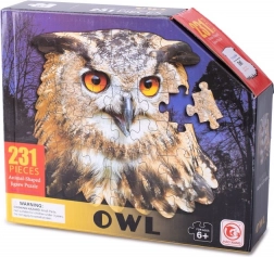 Outline Puzzle Owl 231 Pieces