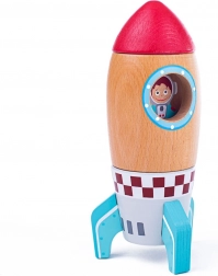 Razzo di legno per bambini