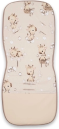 Inlegkussen voor kinderwagen Baby Mix giraffe