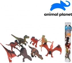 Animals in Tube Dinosaurs for Mobile App, 8 pcs