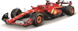 modelauto 1:18 Ferrari SF-24 (2024) in beschermende koffer