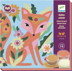 Set creativo Animali notturni – sabbie fosforescenti DJECO