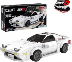 CaDA Building Set Sports Car MAZDA RX-7 FC3S Initial D, 282 pieces