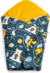 ESECO Down Swaddle Blanket Animal friends