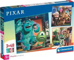 Clementoni puzzel Disney Pixar 3×48 stukjes