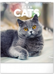 Calendario da parete Gatti 2026