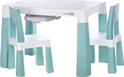 Neo plastic table with chairs