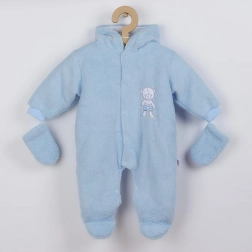 Tutina invernale per neonati New Baby Nice Bear blu
