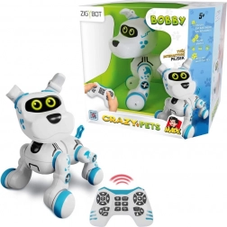 Robotic Dog Zigybot Bobby with Touch Sensors and Remote Control