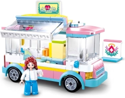 Sluban Girls Dream Ambulance – building set for kids