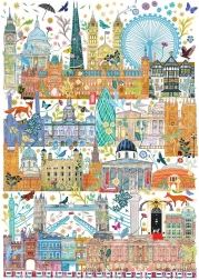 Puzzle Panorama di Londra 1000 Pezzi