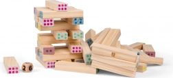 Giant Number Tower – wooden balancing game for kids and adults
