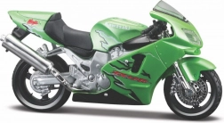 Kovový model motocykla KAWASAKI Ninja ZR-12R 1:18 s podstavcom