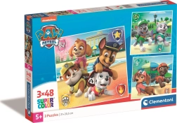 CLEMENTONI Puzzle Paw Patrol 3x48 pezzi