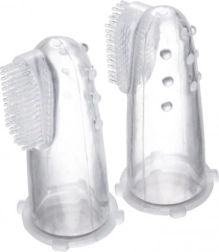 Canpol babies First finger toothbrush massaging in case