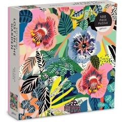 GALISON square puzzle Lost in the Garden 500 pieces