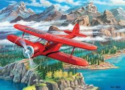 Puzzle COBBLE HILL Beechcraft Staggerwing Airplane 500 pieces
