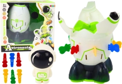 Gioco di abilità Astronauta Saltellante con razzo