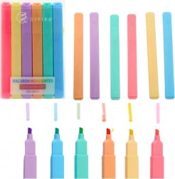 Set of Colored Highlighters for School and Office – 6 pcs