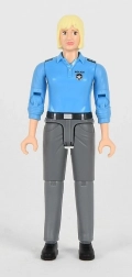 Bruder BWORLD rendőrnő figura