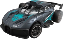 Voiture RC télécommandée, noire, 23 cm