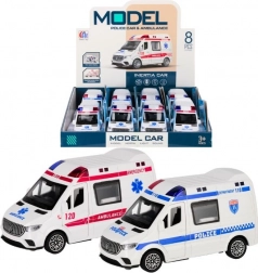 Reševalno vozilo s svetlobnimi in zvočnimi učinki