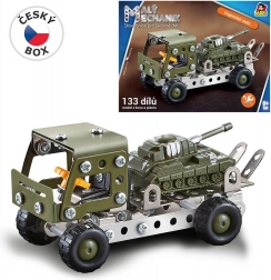 Mechanic Military Car - Construction Set for Kids