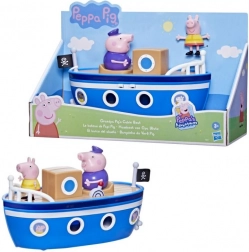 Peppa Pig – opa’s stoomboot speelgoedboot met figuren