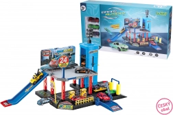 Garage con ascensore e stazione di rifornimento