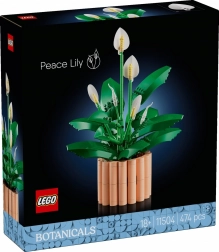 LEGO Botanicals Peace Lily (Spathiphyllum) – building set for adults