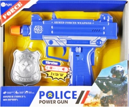 Set de police avec arme et insigne
