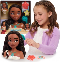 Testa per acconciature DISNEY PRINCESS MOANA – bambola styling con accessori