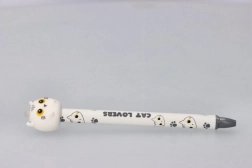Penna cancellabile con motivo gatto 3D 0,5mm