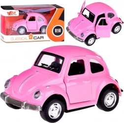 Macchinina in metallo con porte apribili e luci